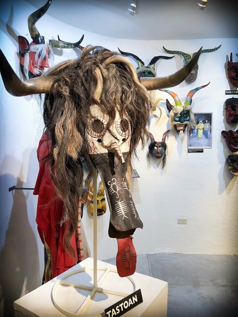 San Miguel de Allende art at the mask museum