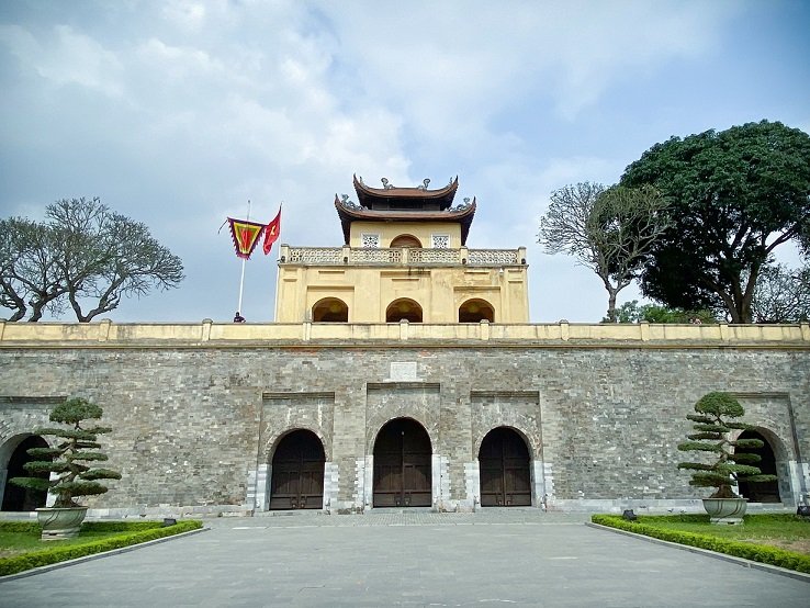 The Thang Long Citadel in Hanoi, Vietnam, a destination for slow tourism
