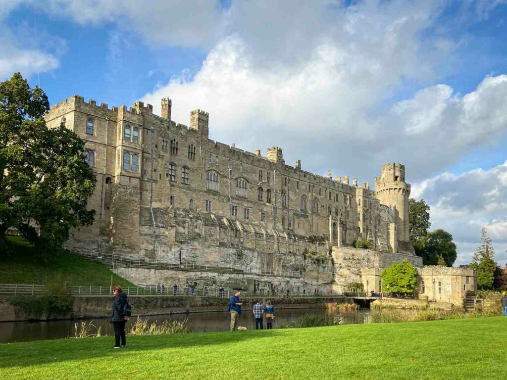 Warwick Castle, one of the places to visit in the West Midlands, UK