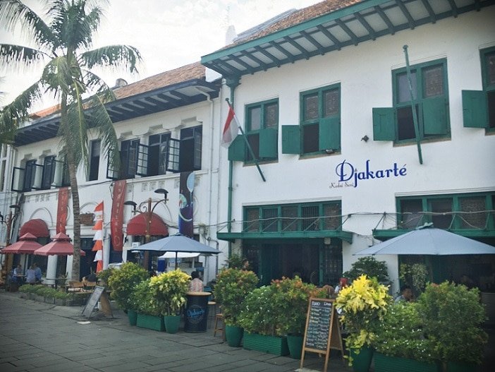 Restaurants in Kota Tua, one of the attractions in Jakarta