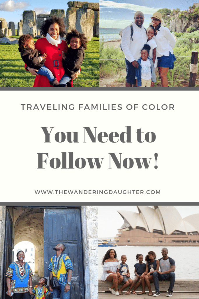 Traveling Families of Color - Black travel bloggers