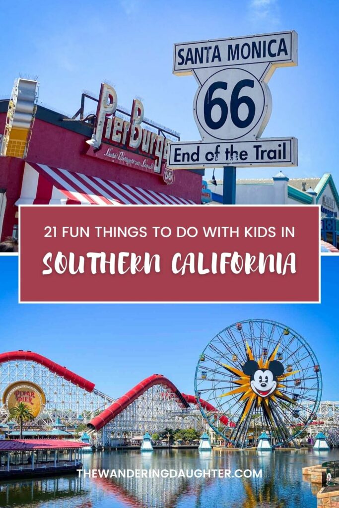 california places to visit with family