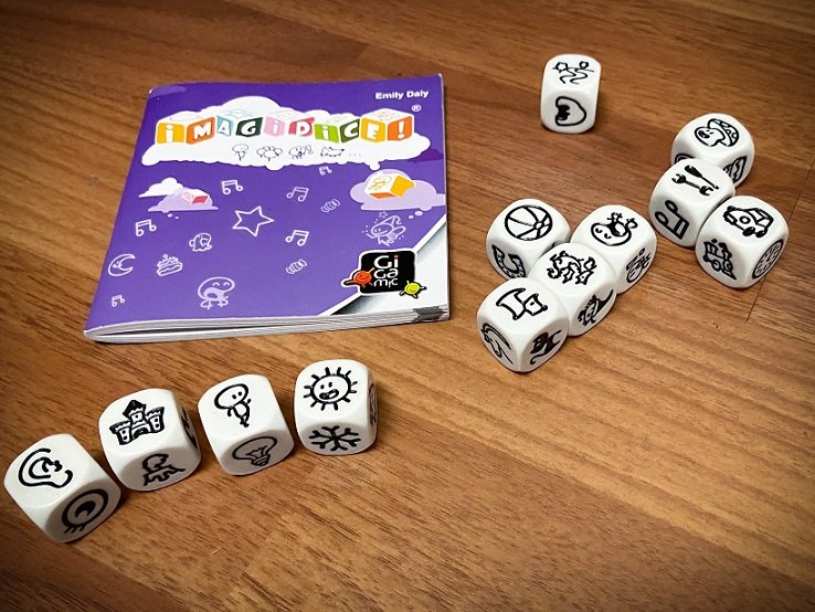 Story dice for game night and family bonding activities