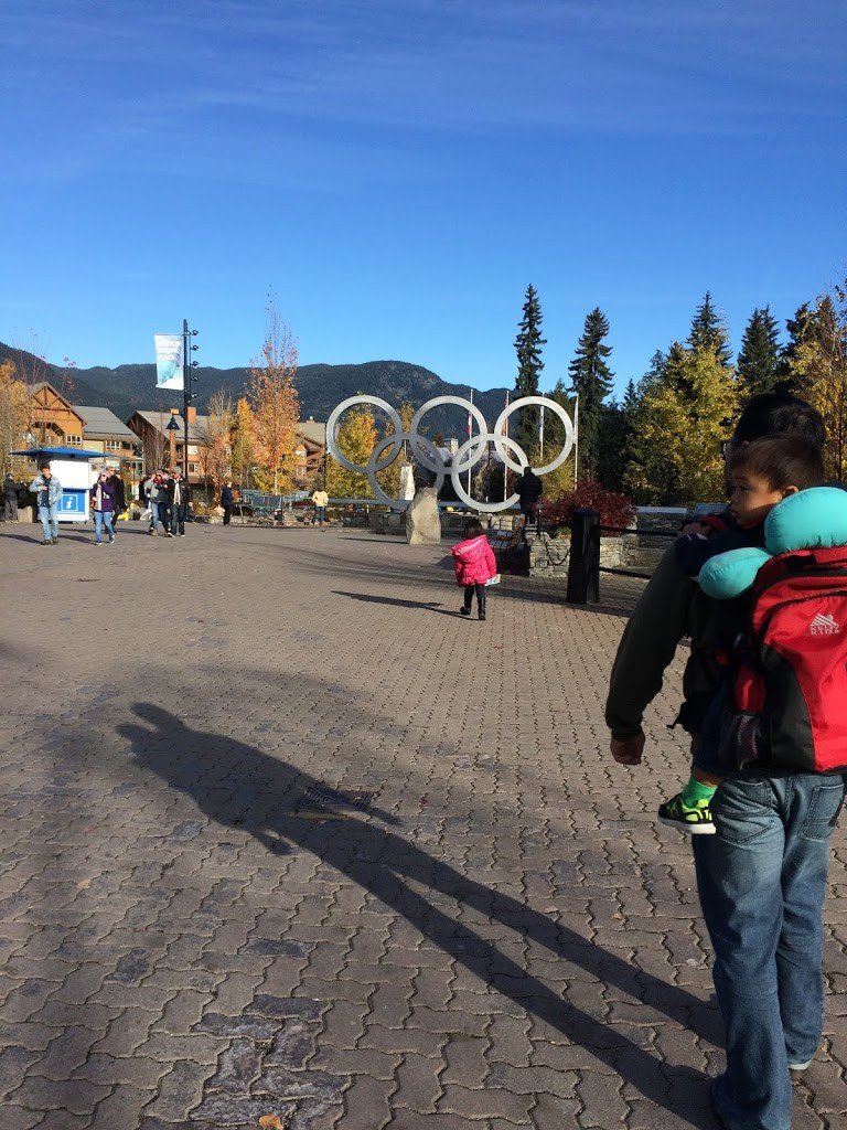 Family taking Seattle day trips in Whistler, BC