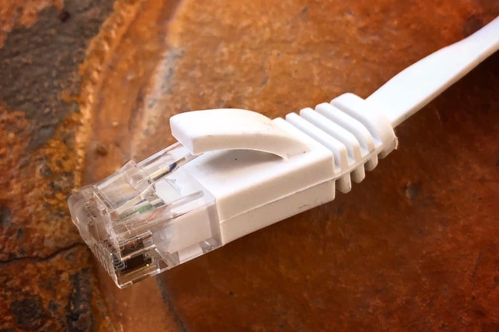 An ethernet cable for international WiFi for working nomads