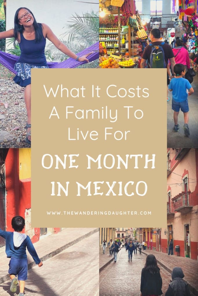 What It Costs A Family To Live For One Month In Mexico | The Wandering Daughter |

Costs for of living for one month in Mexico for a family of four. What to expect to spend living the expat life in Mexico. Breakdown of prices in Mexico for families. #familytravel #Mexico #budgeting #budgettravel #travelplanning