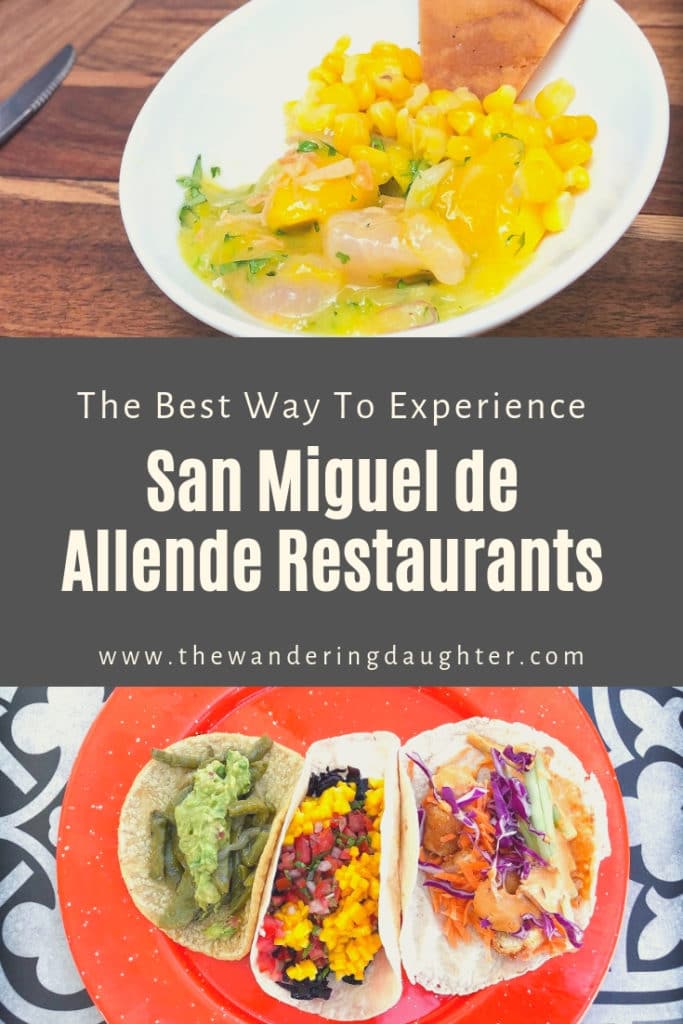 The Best Way To Experience San Miguel de Allende Restaurants | The Wandering Daughter |

How to experience San Miguel de Allende restaurants, including taking a tour of San Miguel de Allende with Taste of San Miguel. 
#SanMigueldeAllende #foodtours #sponsored