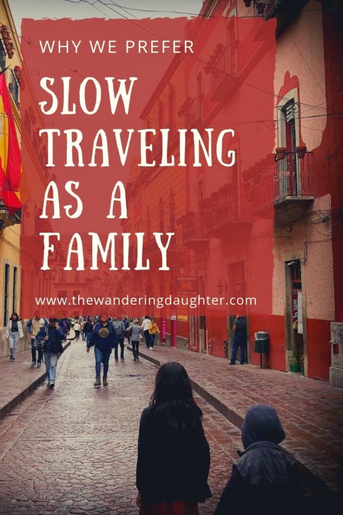 Why We Prefer Slow Traveling As A Family | The Wandering Daughter |

Reasons why our family prefers slow traveling over fast traveling. Slow travel can be easy for families to do. #familytravel #slowtravel #slowtraveling #slowtourism #whatisslowtravel