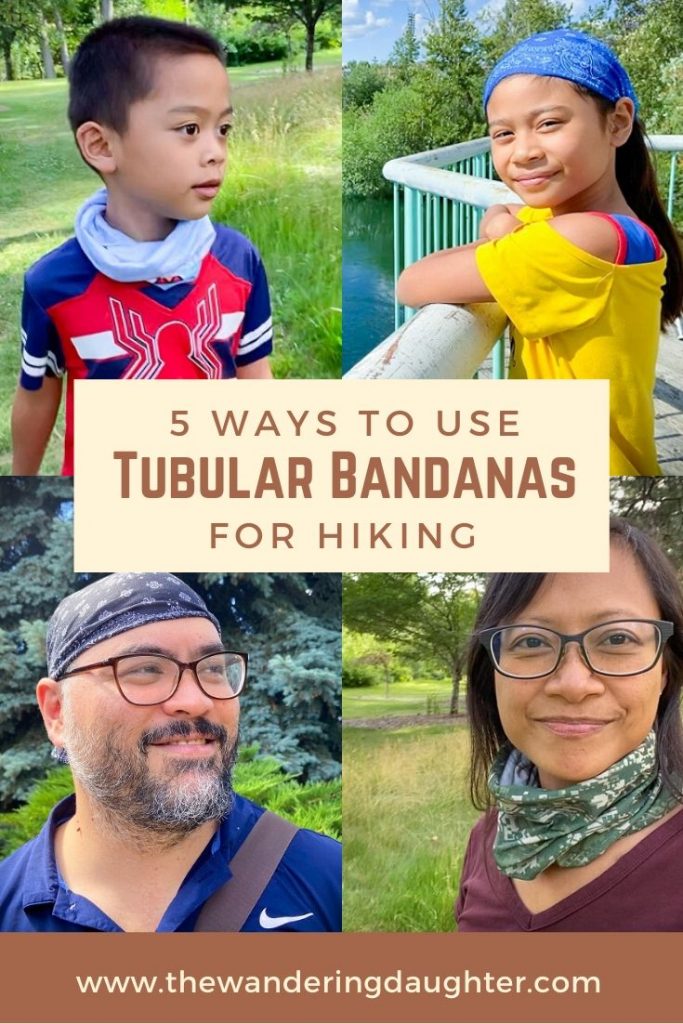 5 Ways To Use Tubular Bandanas For Hiking | The Wandering Daughter
